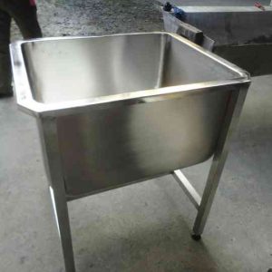 Tanque pozuelo de lavado