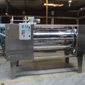 Secador rotativo con infrarojo